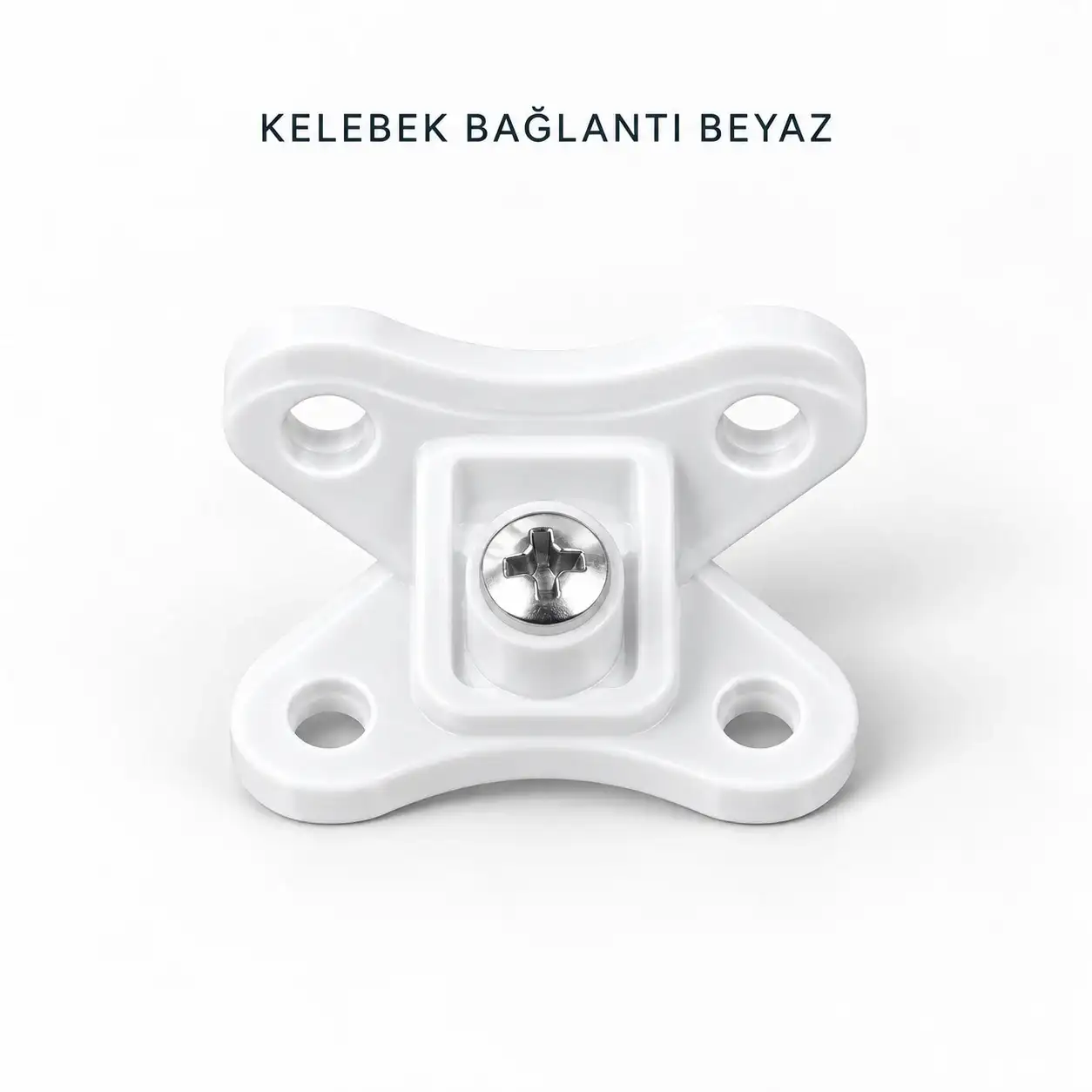 Kelebek Bağlantı Beyaz — Ürünler — EMKA Ayak